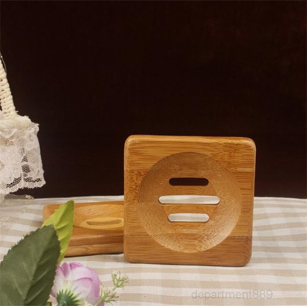 

bamboo square handmade holder 3 decks dish carbonized retro craft leaking boutique soap rack owf3014