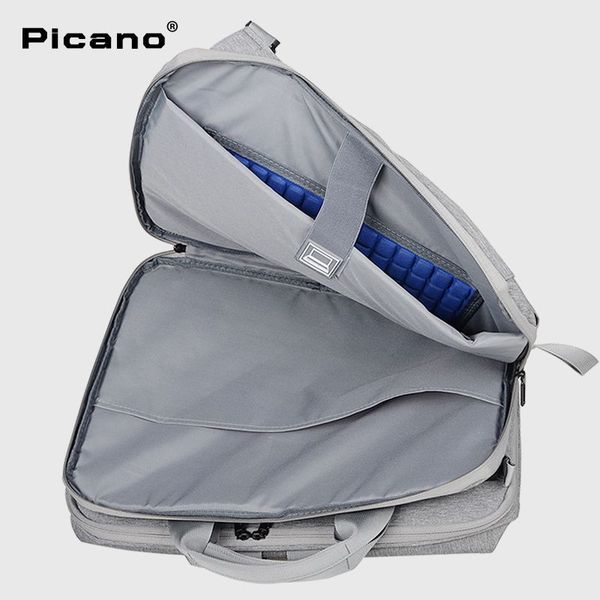 

fashion simple casual backpack multi-functional waterproof business computer bag three-layer large crossbody bag