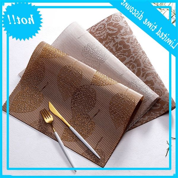 

pvc creative european style western square waterproof anti slip heat insulation mat