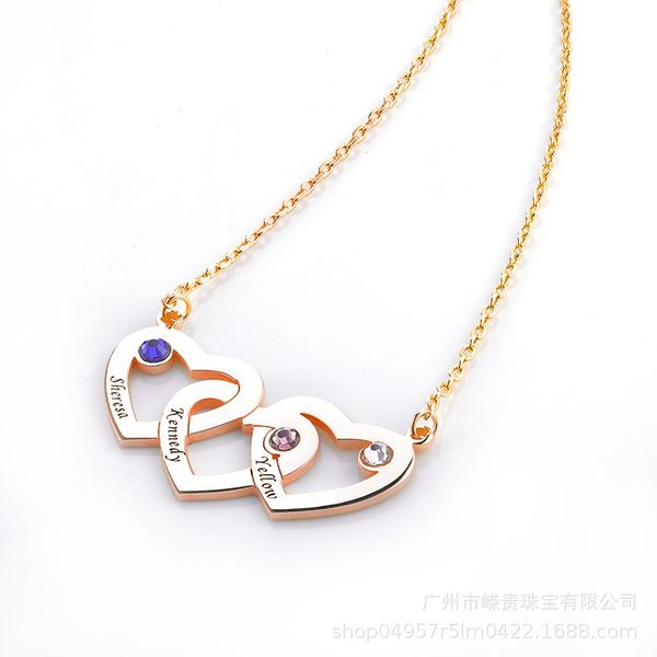 

простые мульти любовь стерлингового серебра моды персонализированный подвеска аксессуары, Silver