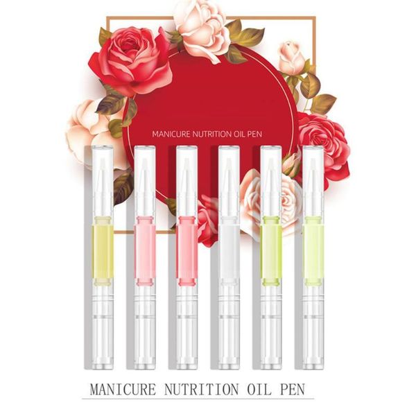 

nail art equipment oil cuticle nutrition solution pen revitalizer avoid agnail gel polish, Silver