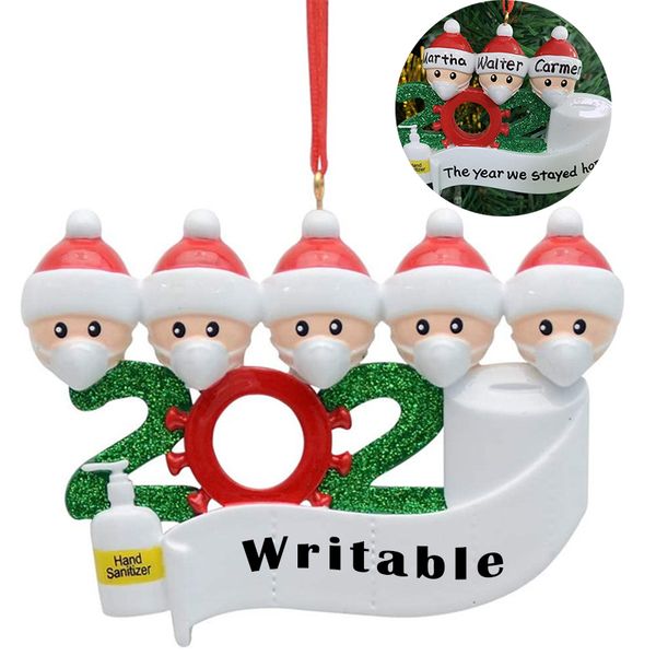 

diy name blessings soft clay mask snowman christmas tree hanging pendant ornaments natal kerst home decor navidad 2020