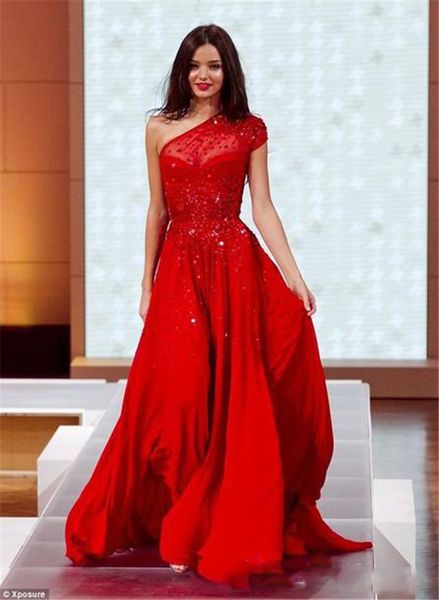 

2021 sequined красный вечерние платья одно плечо линия измельчитель развертки поезд платье сшитое формальное партии мантий мантия de soiree, Black