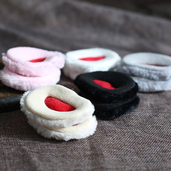 

wrap newwinter ladies' muffs keep autumn warm, ears warm and soft, students' lovely earmuffs ride cold proof ear covers