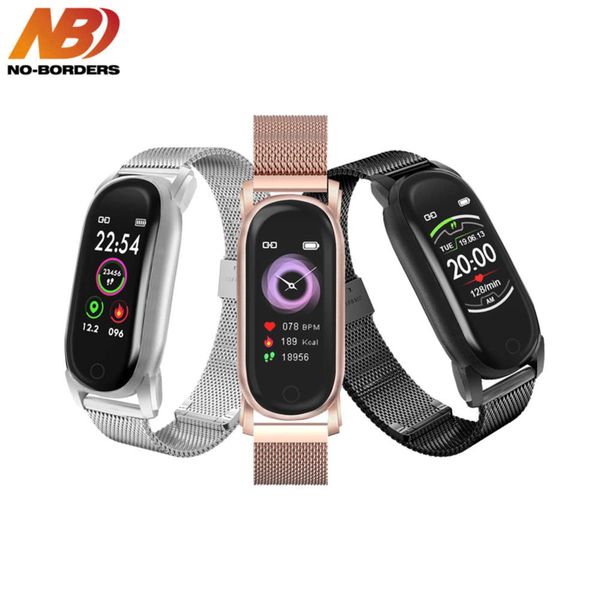 

smart watch for men women, android and ios temperature tracker wristband, luxury, 2020
