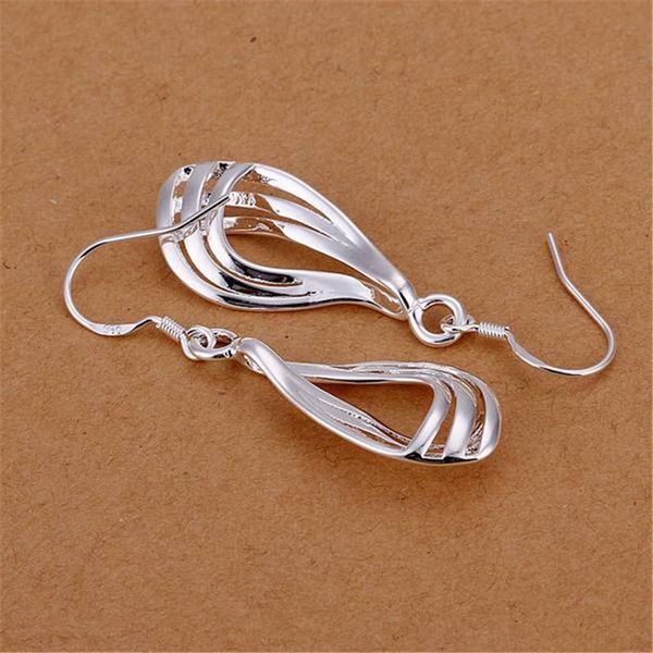 

selling silver color earrings exquisite accessories fashion jewelry christmas gift noble qualities women gift h bbylie, Golden