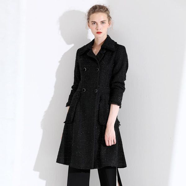 

original design autumn new arrival euramerican style fashion handsome personality slim long-sleeved windbreaker women 3w196721, Black