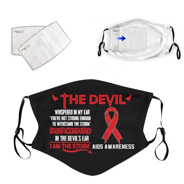 

женщины люди маски для лица теплых ветрозащитных моющегося face shield red ribbon печать роты маски 2x фильтр может быть размещена многоразо