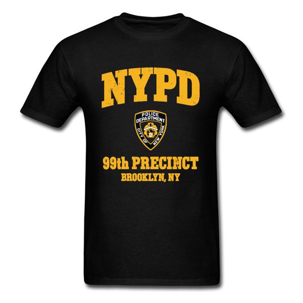 

new york police logo 99th precinct brooklyn ny normal tees summer autumn vintage style hooded sweatshirt hoodie men t shirt