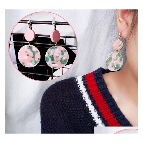 

new wool woolen buttons and earrings female simple and wild models clothes accessories fashion models wholesa sqcxst queen66, Silver
