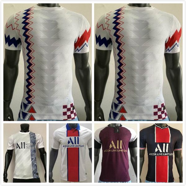 

player version 20 21 icardi soccer jerseys kean 2020 2021 mbappe maillots de football shirt fourth men sets uniform kits long jersey, Black;yellow