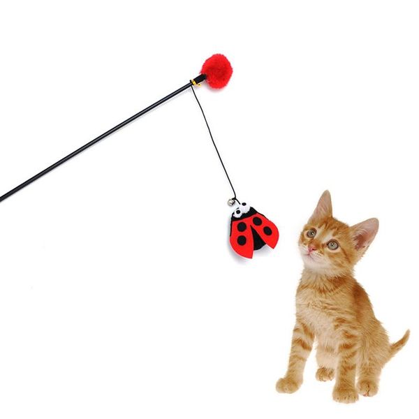 

colorful cartoon replacements, soft plush ball cat pet exercise funny toy for cats,