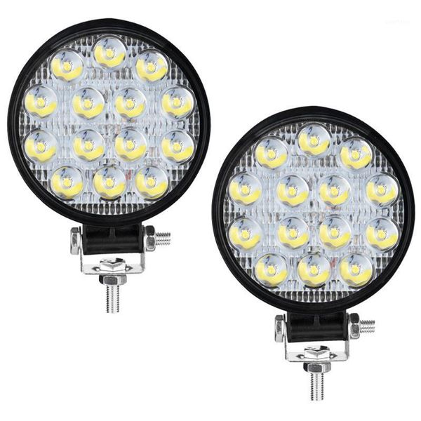 

replacement led work lights lamp waterproof motorcycle truck 6000k white1