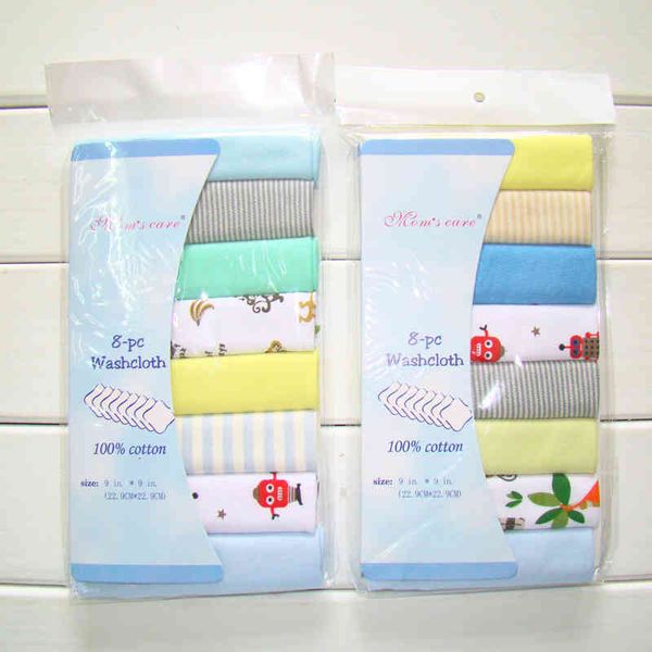 

8pcs pack cotton newborn baby towels saliva towel nursing towel baby boys girls bebe toalha washcloth handkerchief cloth wipes