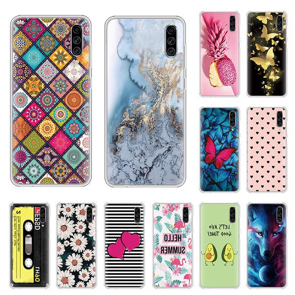 

case galaxy a70 2019 soft tpu silicon transparent phone cover for samsung a 70 a705 a705f etui coque 6.7 inch cases