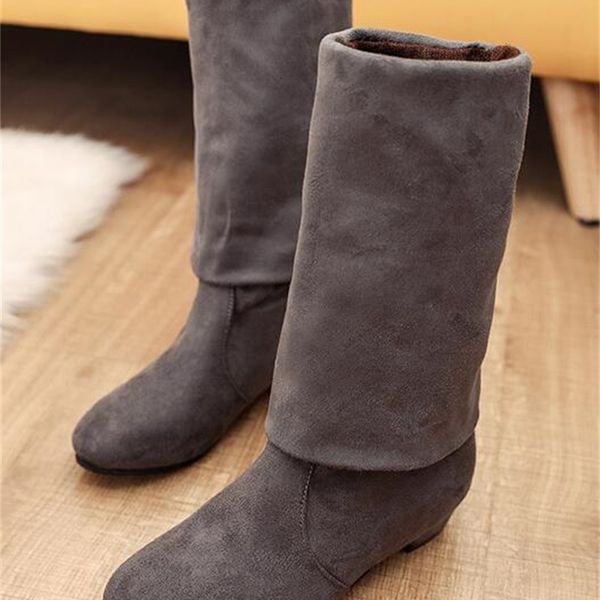 

new autumn 2021 on the knee ladies'fashionable woman thigh high boots size 35-43 5y7t, Black