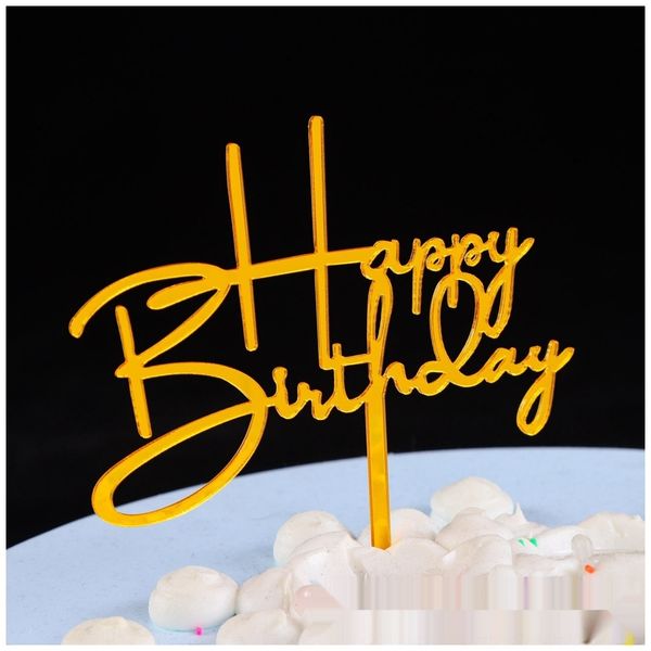 

acusx happy card multi-round baked acrylic dessert table baking happy dessert multi-round baked cake birthday acrylic cake card birthday tab