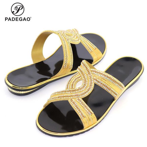 

обувь вечерняя без мешка итальянская кожа pu комфортные heels цвета золота кристалл остроконечные toe свадебные сандалии, Black