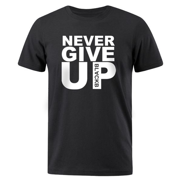 

you'll never walk alone never give up o neck man casual mens summer tees male wholesale sport hooded sweatshirt hoodie men t shirt