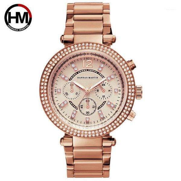 

hm women watches diamond rose gold ladies wrist watches magnetic women bracelet watch for female clock1, Slivery;brown