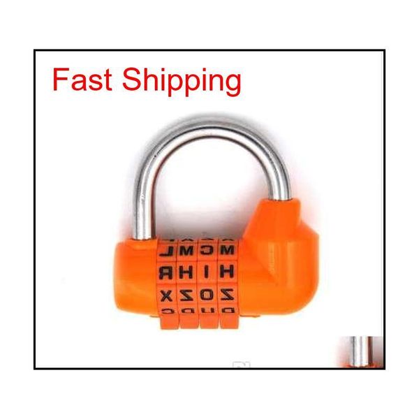 

4 dial digit letter combination travel security code lock dia qylqfa sports2010