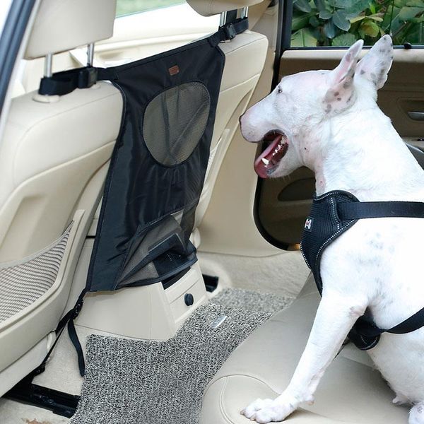 

pet dog car backseat barrier car back seat mesh fence covers net outgoing barrier screen backseat safety for pets outdoor