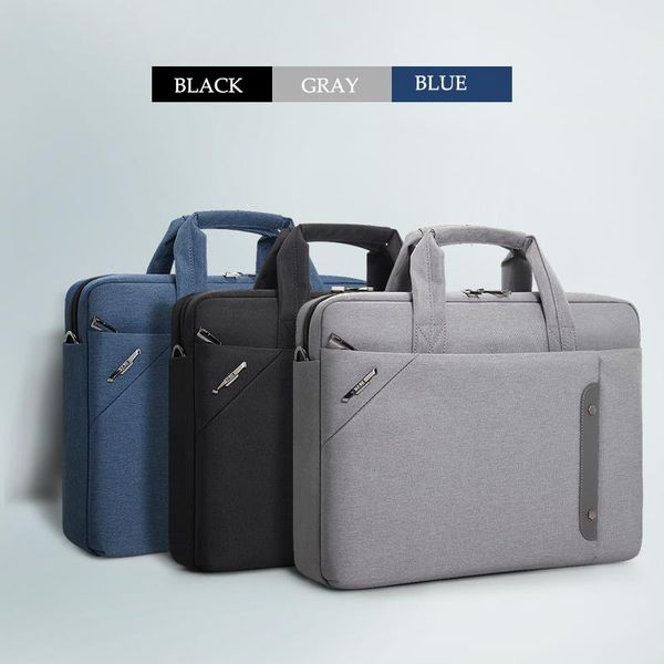 

waterproof 14" 15.6" laphangbag bolso hombrebusiness men briefcase for women travel office work messenger bags