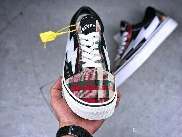 

2020 new revenge x storm old skool canvas men's shoes men's sports shoes skateboard casual shoes ladies898, Black