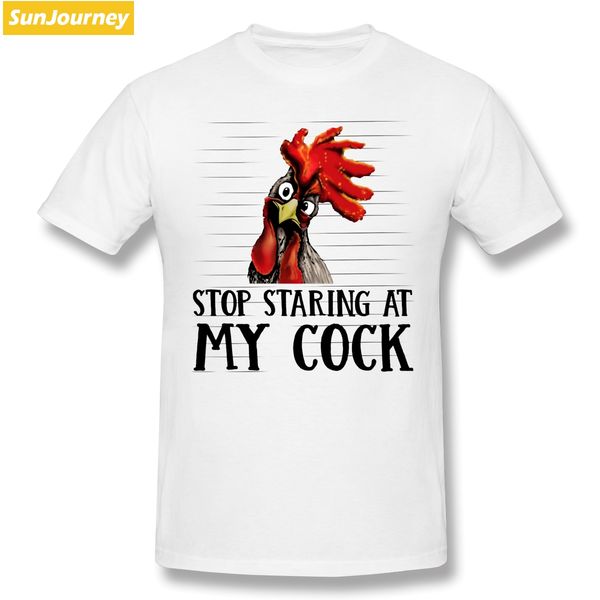 

стоп уставиться my cock смешные cute chicken tshirts плюс размер хлопка с коротким рукавом пользовательские смешные tshirts спорт толстовка