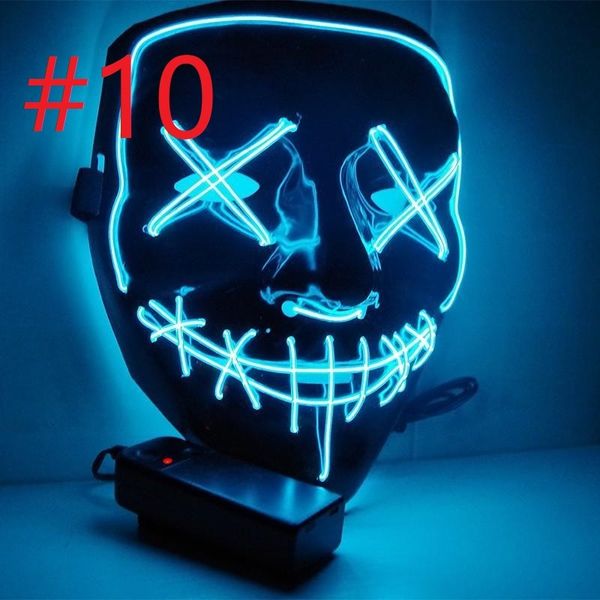 

purge halloween mask led light up party the election year great funny masks festival cosplay costume supplies glow