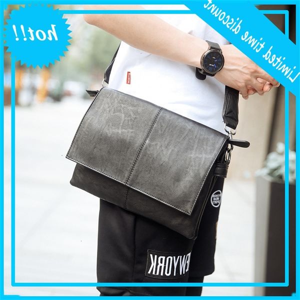 

bag_ new men's leather messenger bag, business casual one shoulder bag