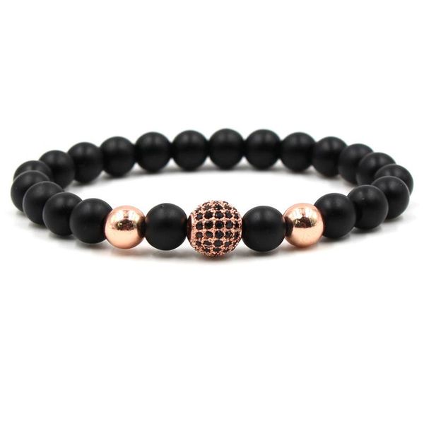 

micro shop 8mm ball disco charm women bracelet 8mm matt stone bead bracelet men's jewelry natural pearl bracelet buddha for men bbyvxt