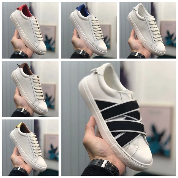 

самого лучшего качество белой мужской моды дизайнер обувь красочных назад реальная кожа дизайнер модных кроссовки женщины известная 4g лямка, Black