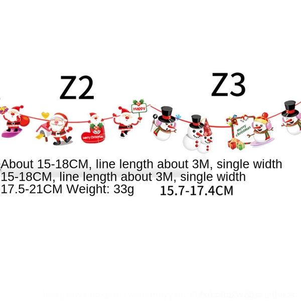 

hrklh christmas decoration paper cartoon color birthday flag color scene atmosphere layout christmas paper flag dl6db