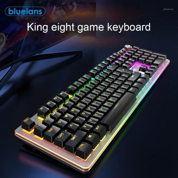 

keyboards g900 wired backlight blue shaft gaming mechanical keyboard for computers feeling rgb1