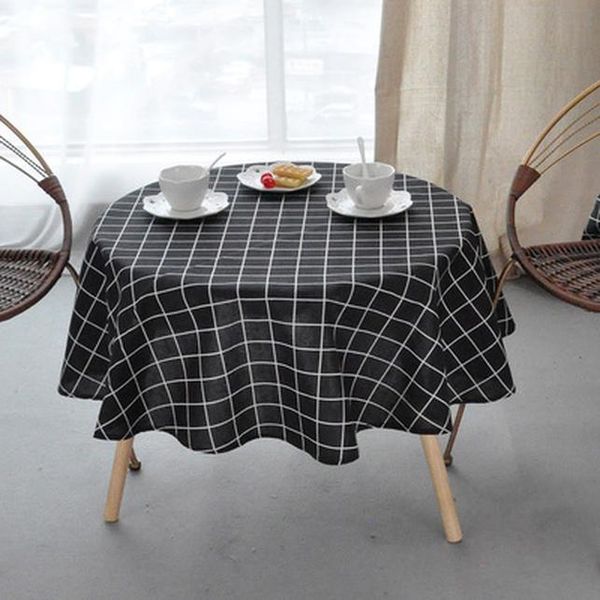 

рождественская елка pattern круглый стол ткань хлопок лен nordic круглый скатерть цветные полосы моющийся скатерть для чая таблица qylkkp