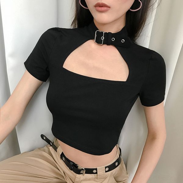 

2020 summer ins new women's hollow japaneseslimming for women 2020 summer ins new women's hollow japaneseslimming t-shirt t-shirt, White