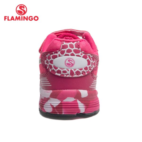 

children flamingo hook&loop spring shoes sport outdoor running navy sneaker for kids size 23-29 91k-jsz-1302, Black