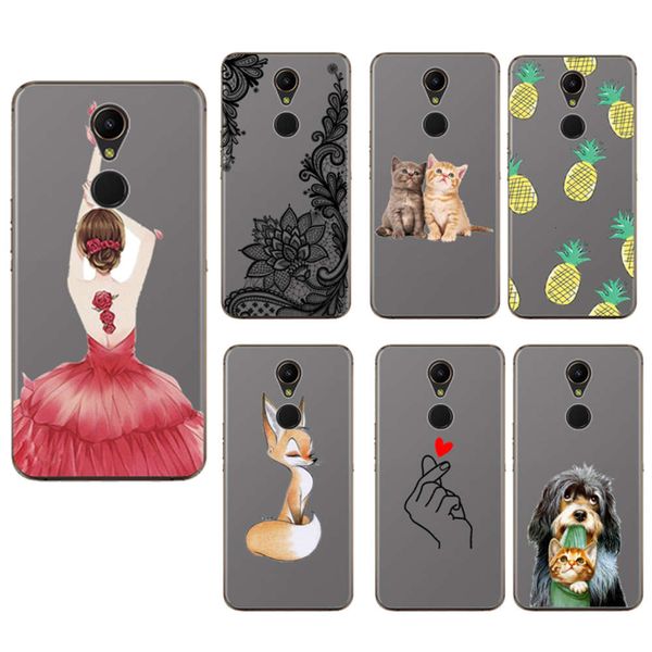 

rubber u7 soft cartoon tpu printing shell, mobile phone silicone cover, 5.99 inch rubber u7 cover