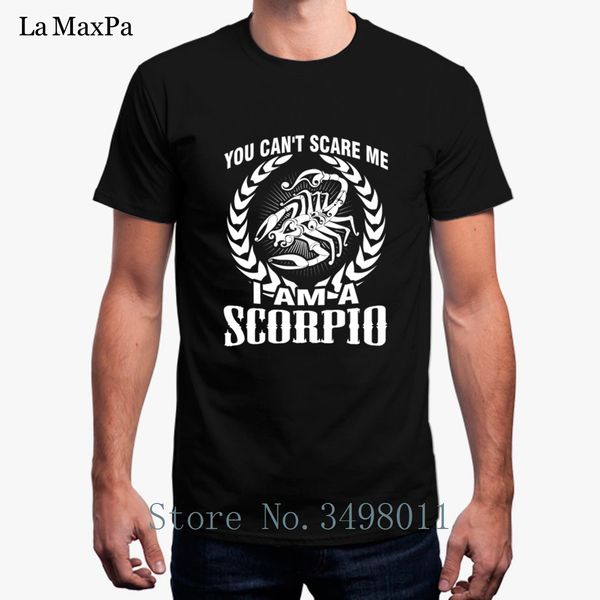 

t shirt scorpio can t scare me i m a scorpio tshirt clothes fitness male t shirt s 3xl sport hooded sweatshirt hoodie