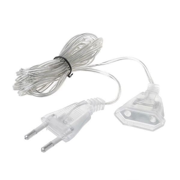 

2020 new 3m power extension cable plug extender wire for led string light christmas lights