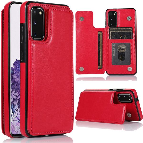 

for samsung a51 case leather wallet case with card slots tpu shockproof phone case for samsung galaxy a71 a10s a30s a50s s20 s20plus