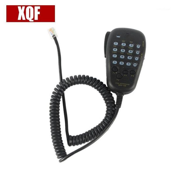 

walkie talkie xqf 10pcs dtmf mh-48a6j hand mic microphone rj-45 plug for yaesu ft-8900 ft-2800m ot8g radio1