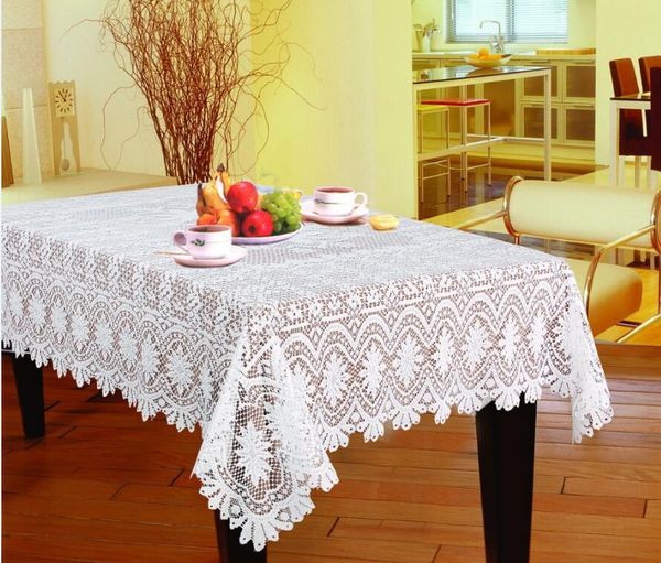 

новое прибытие 150230cm 7 стили белый элегантный полиэстер жаккардовые кружева скатерть handcraft скатерть крышки украшение ls001 wmtikw com