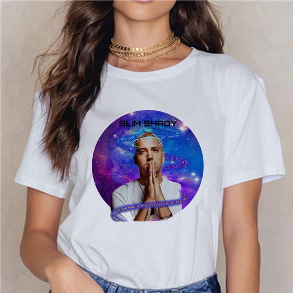 

new blood hoof new music theme harajuku unofficial slim slim shade middle finger music printing fashion white t shirt tee women jllztl