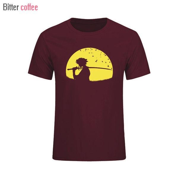 

лето new mugen samurai champloo печать футболках круглым воротником с коротким рукавом моды футболки топы тис спорта с капюшоном hoodie