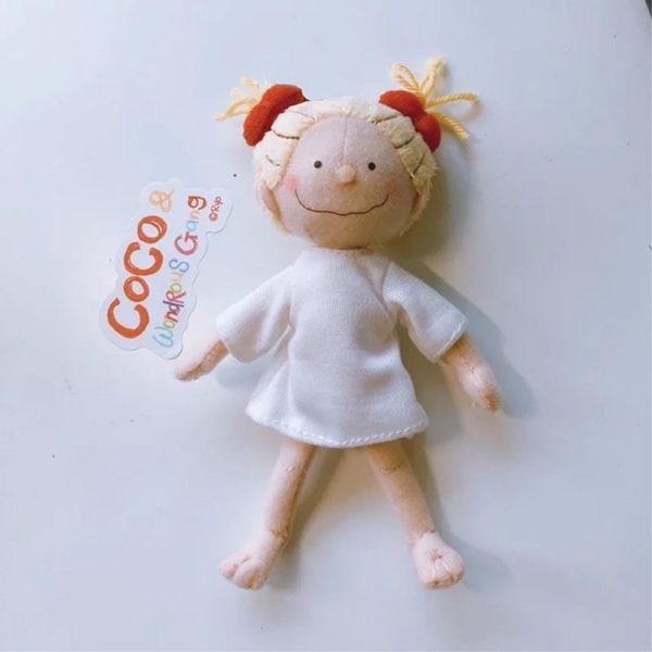 

mon lapinou cute little coco girl plush toys 15cm bag small pendant holding heart girl soft doll kaychain girl kids toys wmttag mywjqq