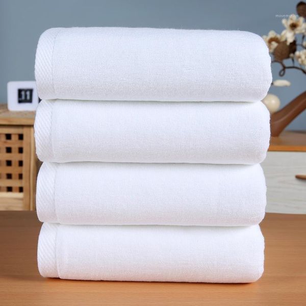 

pure white towel 100% cotton home l1