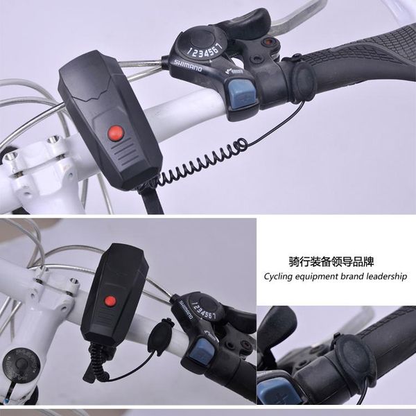 

by dhl 50pcs bicycle bell cycling horns electronic bike bicycle handlebar ring bell horn strong loud air alarm sound horn