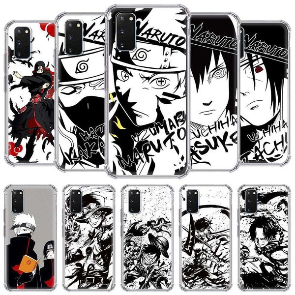 

1dwnaruto animation sheath, samsung galaxy s10, s20, s9, s8 plus, s10e, note 20, ultra 9, 10 lite, airbag, anti falling shell